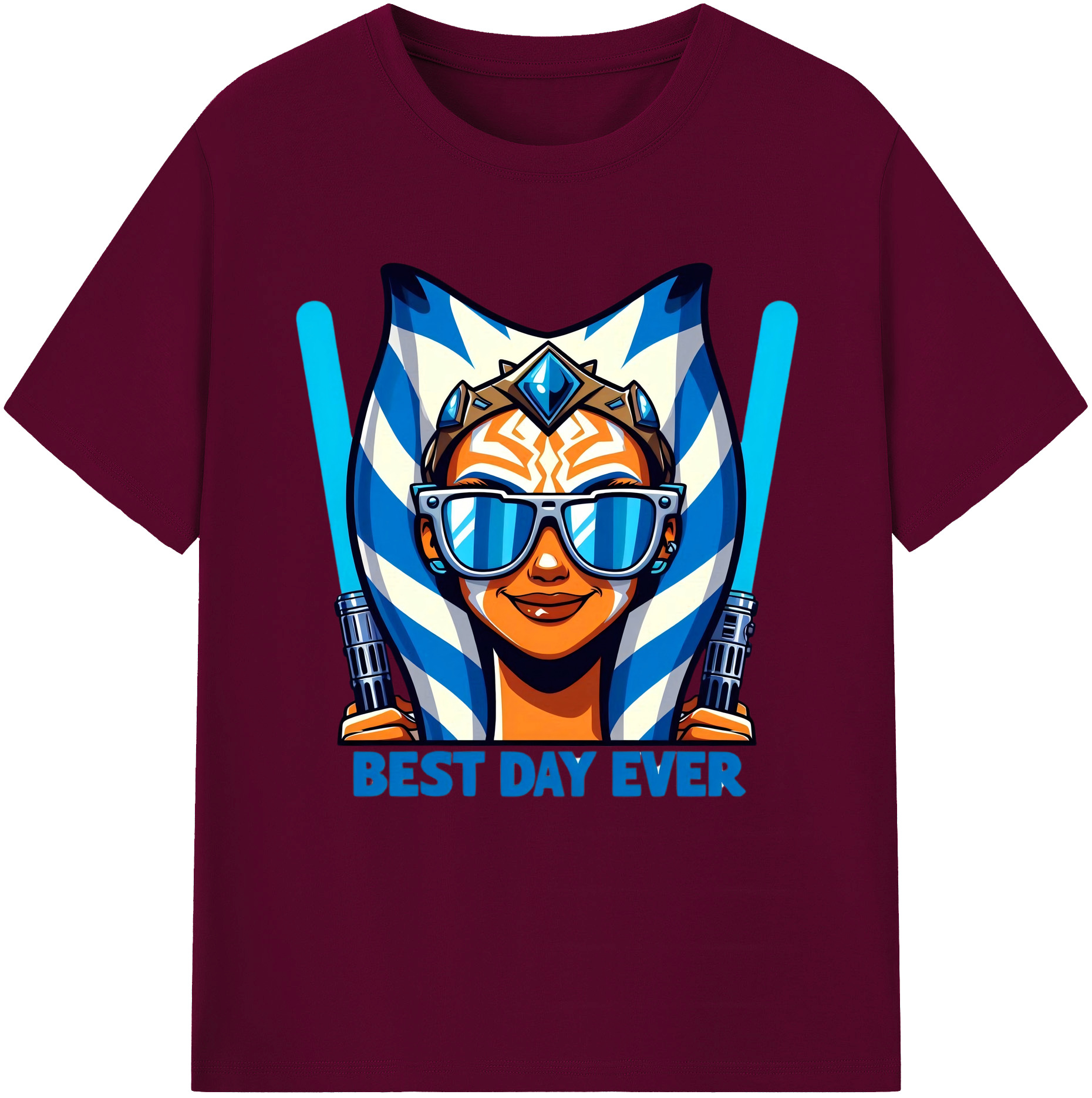 （画像用） スター・ウォーズ Star Wars レディースカジュアルプリントTシャツ（綿100％）